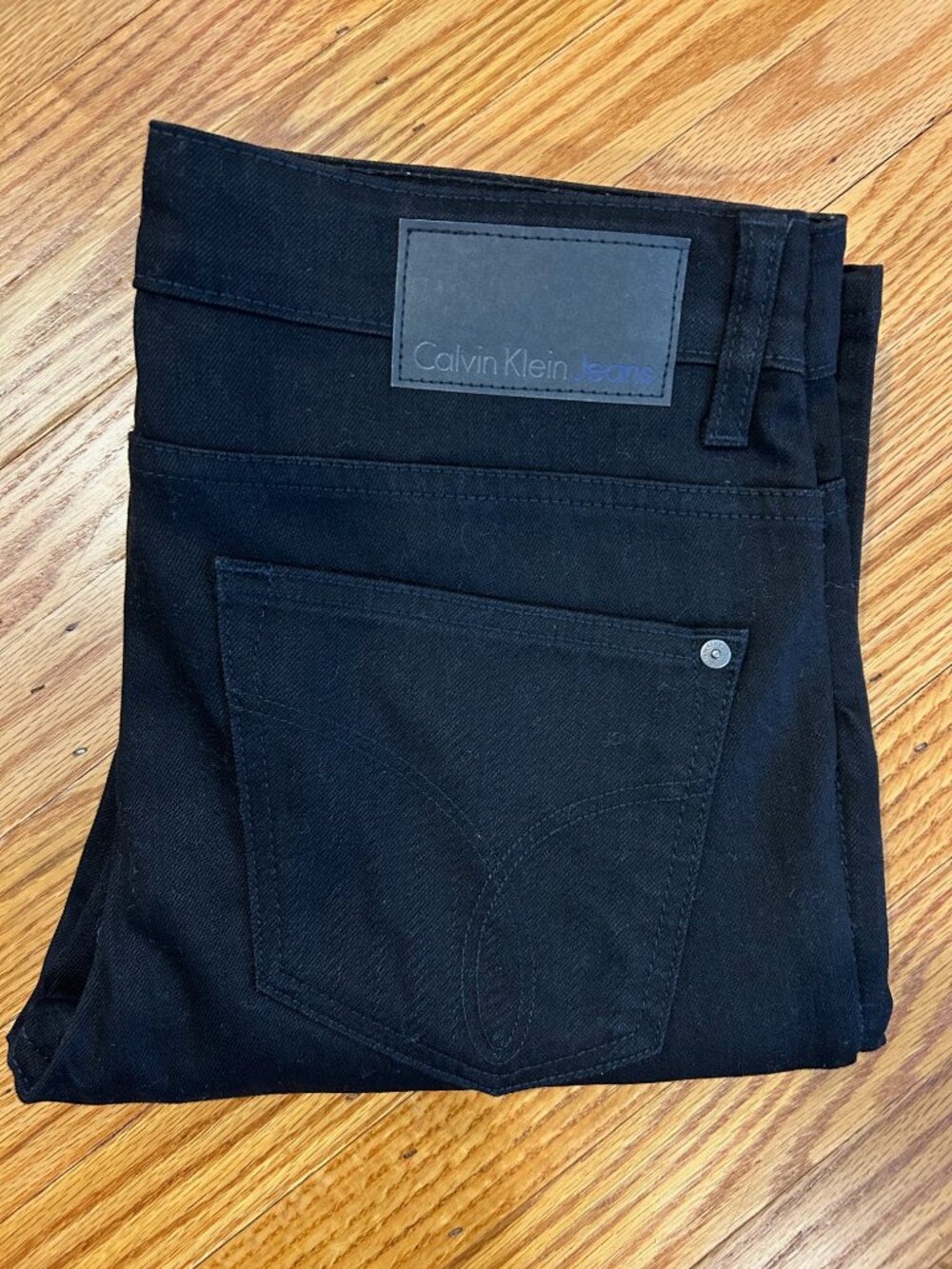 Calvin Klein Jeans Men's Skinny Jeans Clean Black 31Wx32L